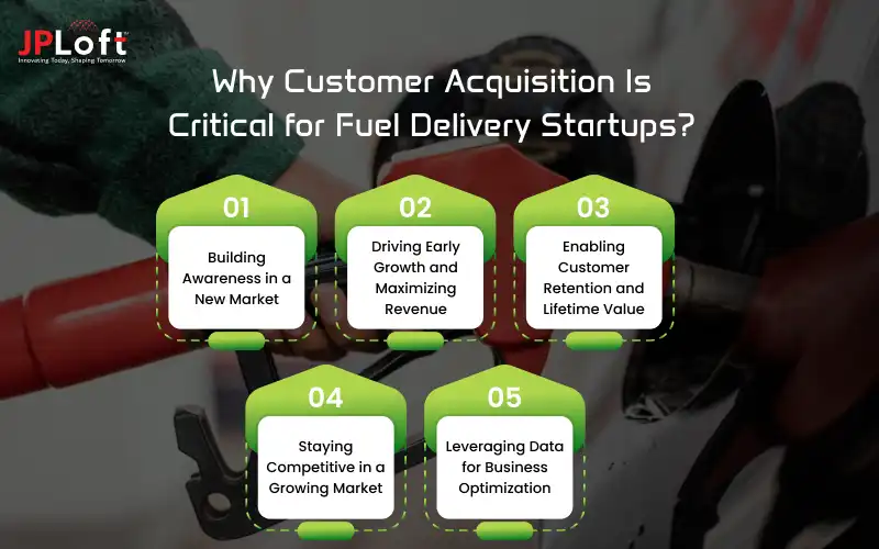 Why Customer Acquisition Is Critical for Fuel Delivery Startups